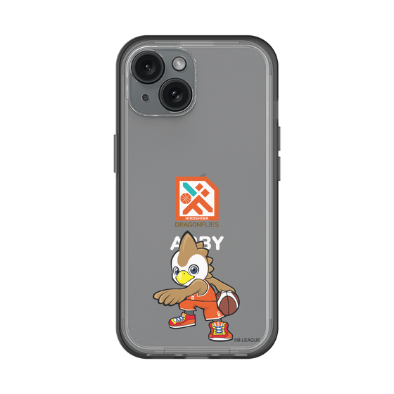 スリムプロテクションプレミアムケース［ B.LEAGUE - 広島ドラゴンフライズ - モヒカンアビィ ］