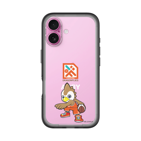 スリムプロテクションプレミアムケース［ B.LEAGUE - 広島ドラゴンフライズ - モヒカンアビィ ］