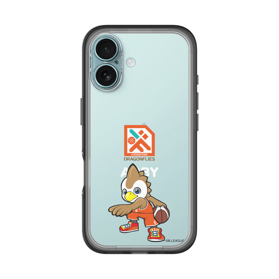 スリムプロテクションプレミアムケース［ B.LEAGUE - 広島ドラゴンフライズ - モヒカンアビィ ］