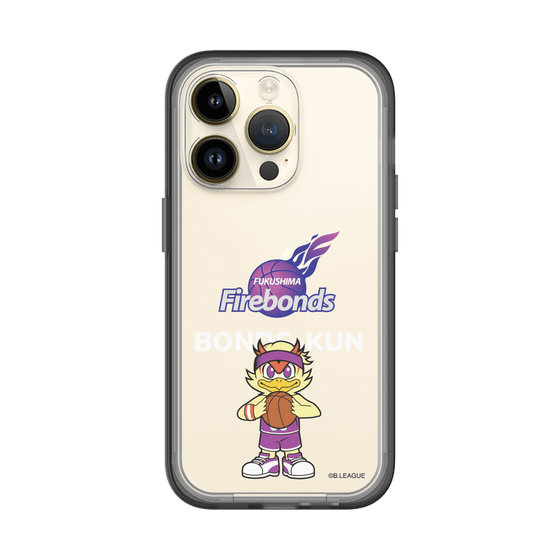 スリムプロテクションプレミアムケース［ B.LEAGUE - 福島ファイヤーボンズ - ボンズくん ］