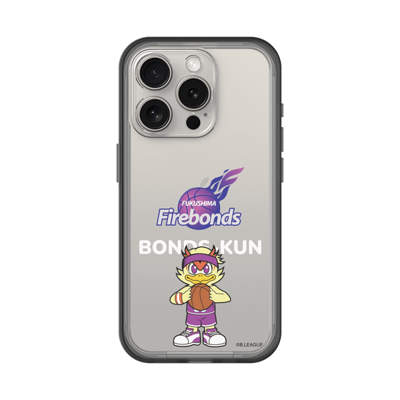 スリムプロテクションプレミアムケース［ B.LEAGUE - 福島ファイヤーボンズ - ボンズくん ］