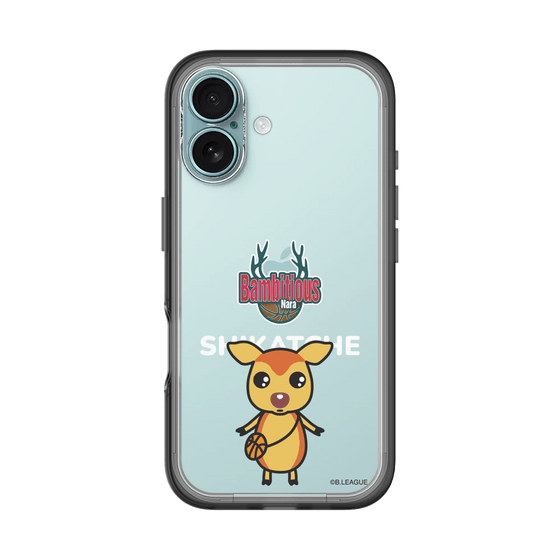 スリムプロテクションプレミアムケース［ B.LEAGUE - バンビシャス奈良 - シカッチェ ］
