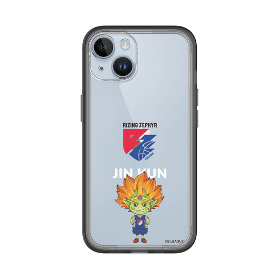 スリムプロテクションプレミアムケース［ B.LEAGUE - ライジングゼファー福岡 - 神くん ］
