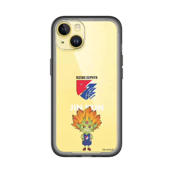 スリムプロテクションプレミアムケース［ B.LEAGUE - ライジングゼファー福岡 - 神くん ］