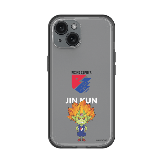 スリムプロテクションプレミアムケース［ B.LEAGUE - ライジングゼファー福岡 - 神くん ］