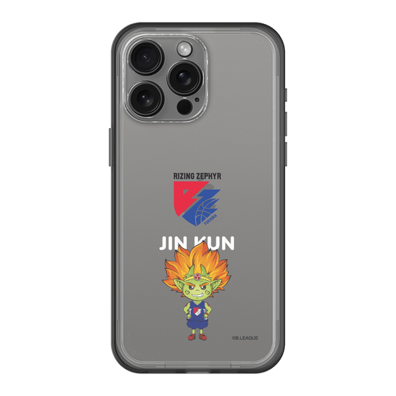 スリムプロテクションプレミアムケース［ B.LEAGUE - ライジングゼファー福岡 - 神くん ］