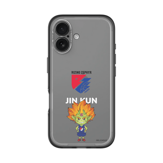 スリムプロテクションプレミアムケース［ B.LEAGUE - ライジングゼファー福岡 - 神くん ］