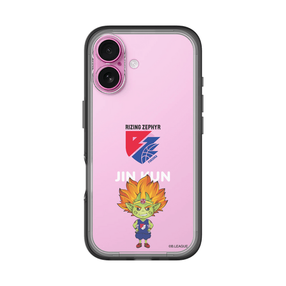 スリムプロテクションプレミアムケース［ B.LEAGUE - ライジングゼファー福岡 - 神くん ］