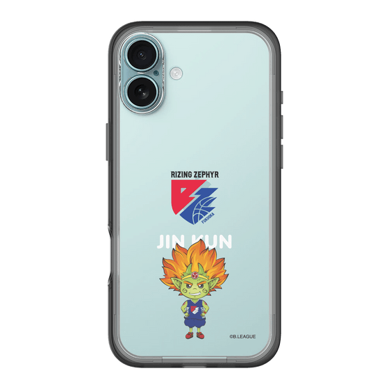 スリムプロテクションプレミアムケース［ B.LEAGUE - ライジングゼファー福岡 - 神くん ］