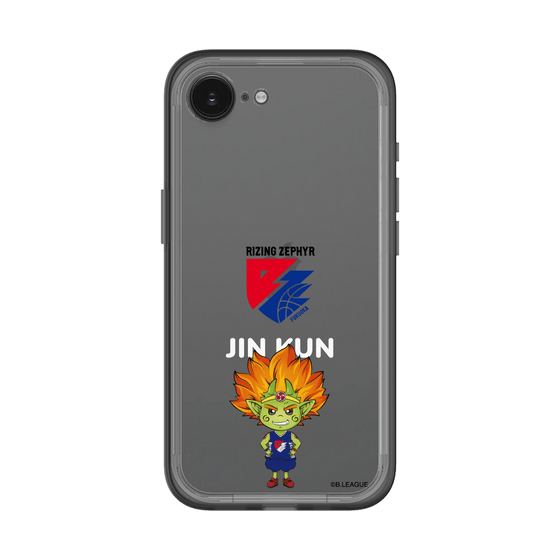 スリムプロテクションプレミアムケース［ B.LEAGUE - ライジングゼファー福岡 - 神くん ］