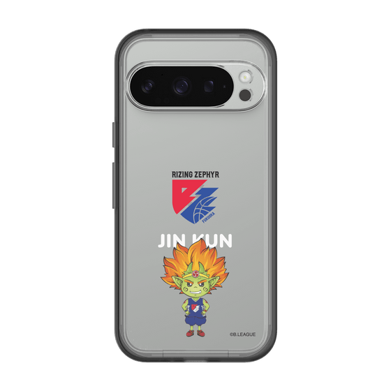 スリムプロテクションプレミアムケース［ B.LEAGUE - ライジングゼファー福岡 - 神くん ］
