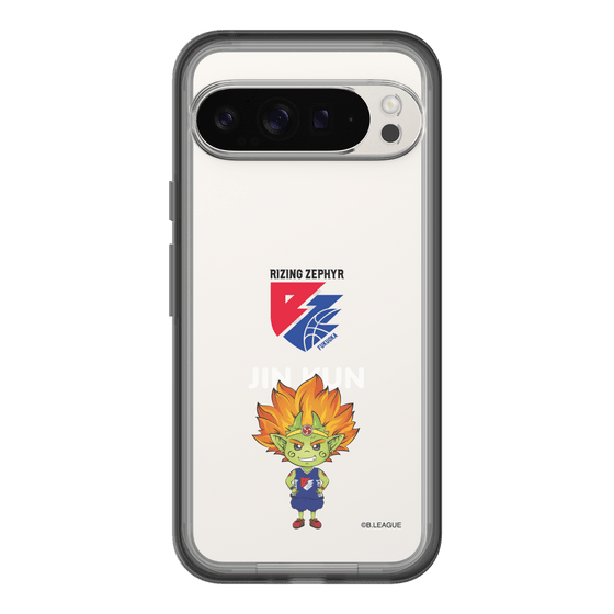 スリムプロテクションプレミアムケース［ B.LEAGUE - ライジングゼファー福岡 - 神くん ］