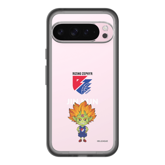 スリムプロテクションプレミアムケース［ B.LEAGUE - ライジングゼファー福岡 - 神くん ］