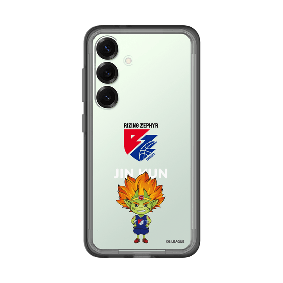 スリムプロテクションプレミアムケース［ B.LEAGUE - ライジングゼファー福岡 - 神くん ］
