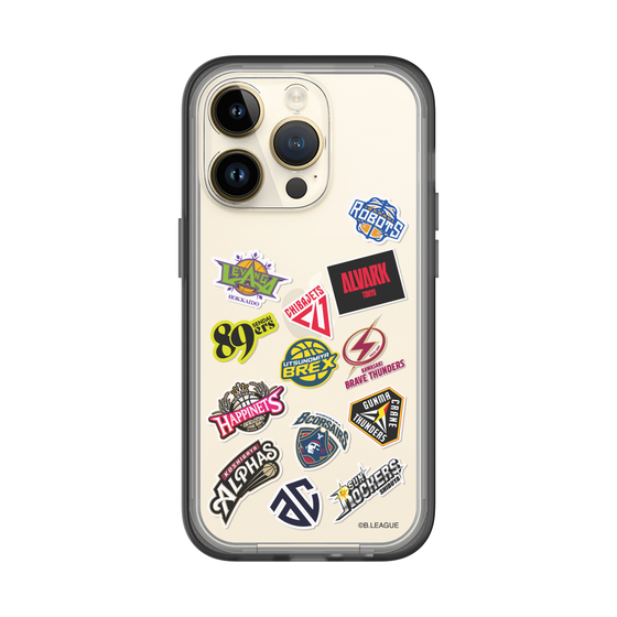 スリムプロテクションプレミアムケース［ B.LEAGUE - B1 - 東地区オールロゴ ］