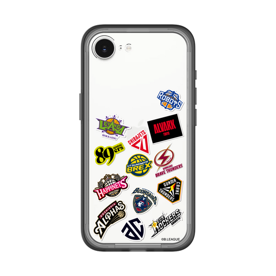 スリムプロテクションプレミアムケース［ B.LEAGUE - B1 - 東地区オールロゴ ］