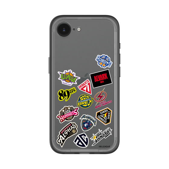 スリムプロテクションプレミアムケース［ B.LEAGUE - B1 - 東地区オールロゴ ］