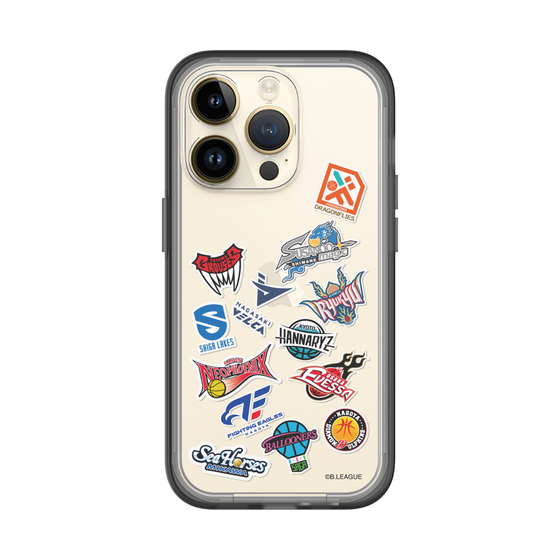 スリムプロテクションプレミアムケース［ B.LEAGUE - B1 - 西地区オールロゴ ］