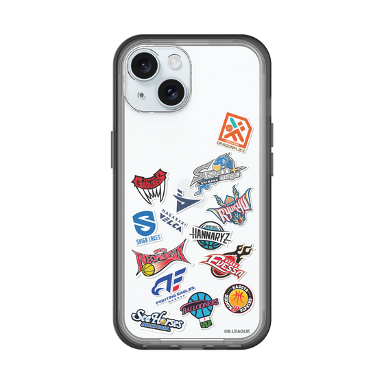スリムプロテクションプレミアムケース［ B.LEAGUE - B1 - 西地区オールロゴ ］