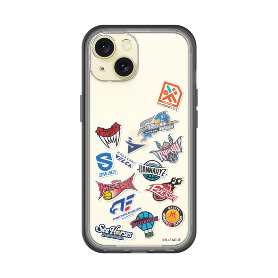 スリムプロテクションプレミアムケース［ B.LEAGUE - B1 - 西地区オールロゴ ］