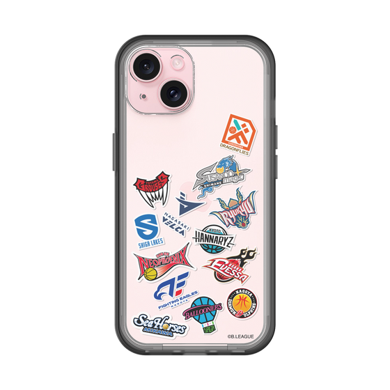 スリムプロテクションプレミアムケース［ B.LEAGUE - B1 - 西地区オールロゴ ］