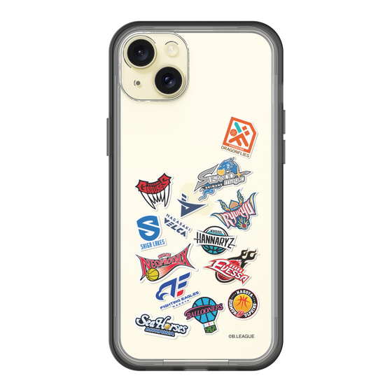 スリムプロテクションプレミアムケース［ B.LEAGUE - B1 - 西地区オールロゴ ］