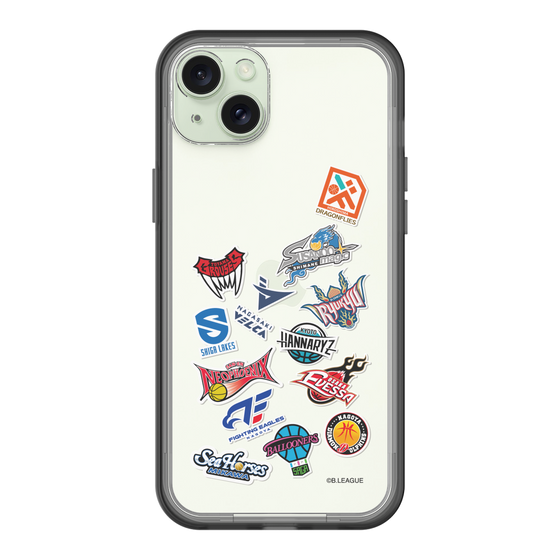 スリムプロテクションプレミアムケース［ B.LEAGUE - B1 - 西地区オールロゴ ］