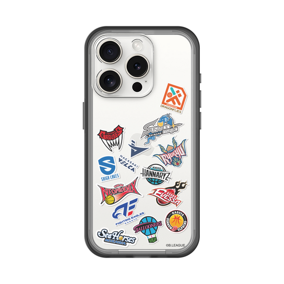 スリムプロテクションプレミアムケース［ B.LEAGUE - B1 - 西地区オールロゴ ］