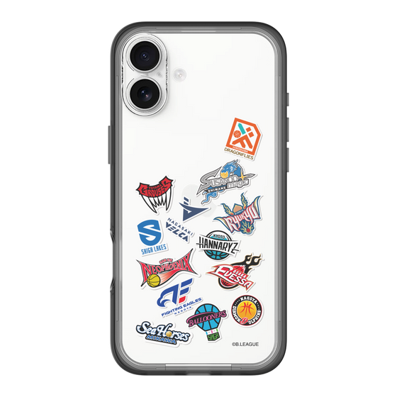 スリムプロテクションプレミアムケース［ B.LEAGUE - B1 - 西地区オールロゴ ］