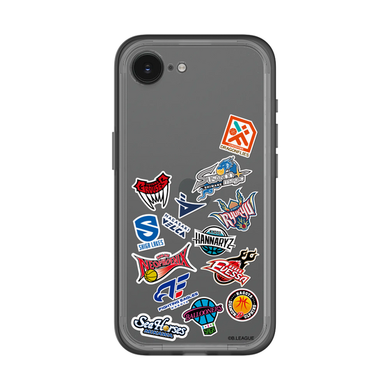 スリムプロテクションプレミアムケース［ B.LEAGUE - B1 - 西地区オールロゴ ］