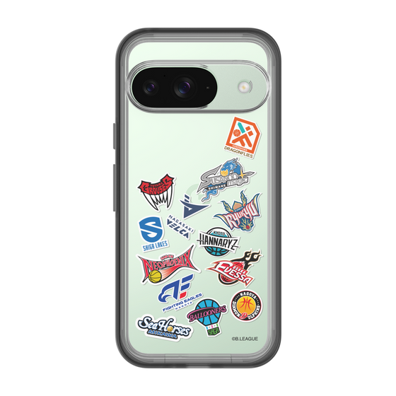 スリムプロテクションプレミアムケース［ B.LEAGUE - B1 - 西地区オールロゴ ］