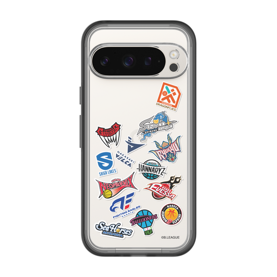 スリムプロテクションプレミアムケース［ B.LEAGUE - B1 - 西地区オールロゴ ］