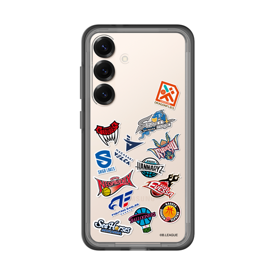スリムプロテクションプレミアムケース［ B.LEAGUE - B1 - 西地区オールロゴ ］
