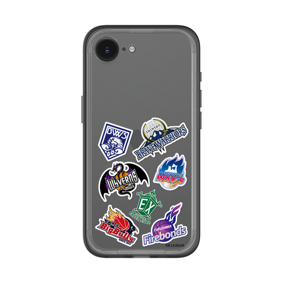 スリムプロテクションプレミアムケース［ B.LEAGUE - B2 - 東地区オールロゴ ］