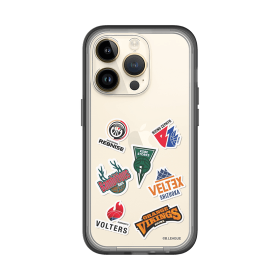 スリムプロテクションプレミアムケース［ B.LEAGUE - B2 - 西地区オールロゴ ］