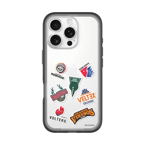 スリムプロテクションプレミアムケース［ B.LEAGUE - B2 - 西地区オールロゴ ］