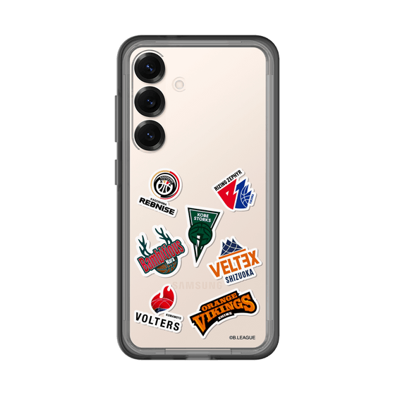 スリムプロテクションプレミアムケース［ B.LEAGUE - B2 - 西地区オールロゴ ］