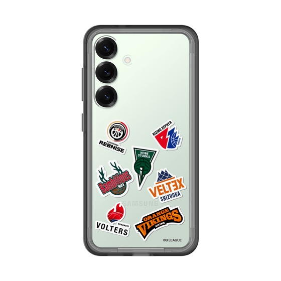 スリムプロテクションプレミアムケース［ B.LEAGUE - B2 - 西地区オールロゴ ］