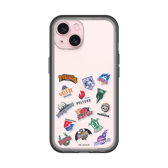 スリムプロテクションプレミアムケース［ B.LEAGUE - B2 - B2オールロゴ ］