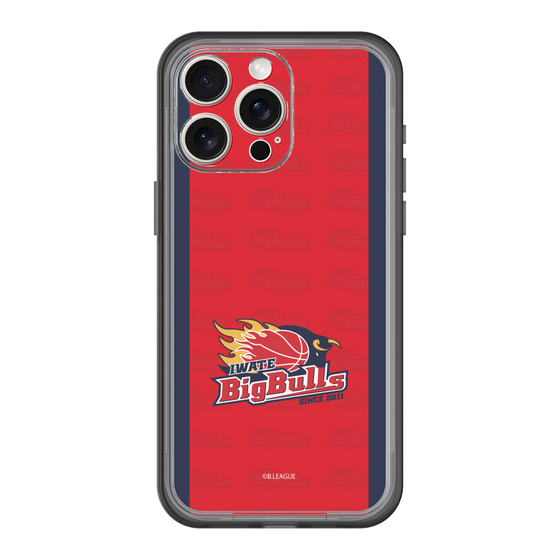 スリムプロテクションプレミアムケース［ B.LEAGUE - 岩手ビッグブルズ - ロゴデザイン ］