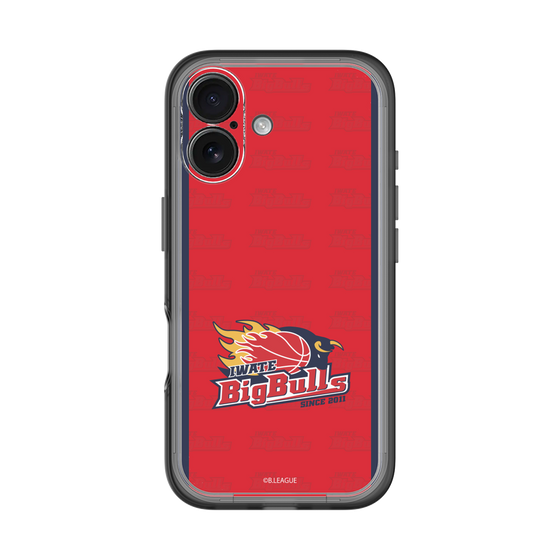 スリムプロテクションプレミアムケース［ B.LEAGUE - 岩手ビッグブルズ - ロゴデザイン ］