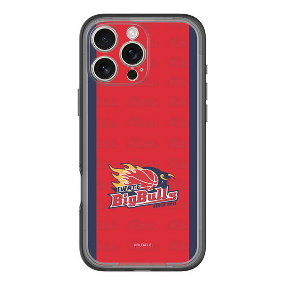 スリムプロテクションプレミアムケース［ B.LEAGUE - 岩手ビッグブルズ - ロゴデザイン ］