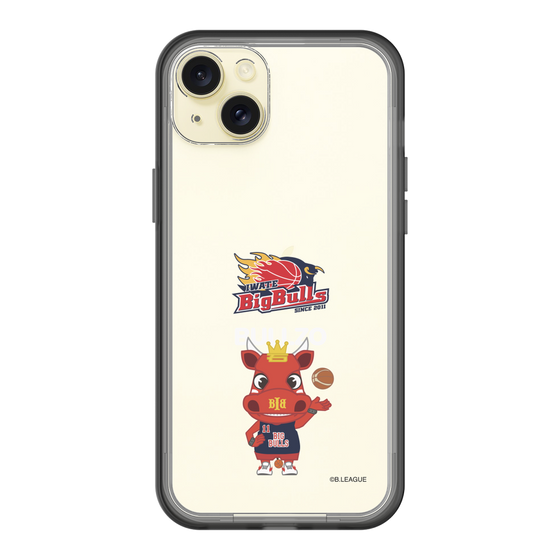 スリムプロテクションプレミアムケース［ B.LEAGUE - 岩手ビッグブルズ - ぶるぞー ］