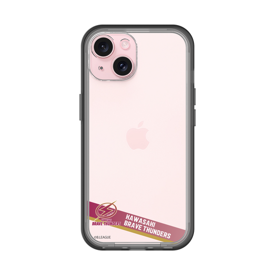 スリムプロテクションプレミアムケース［ B.LEAGUE - 川崎ブレイブサンダース - ラインデザイン ］