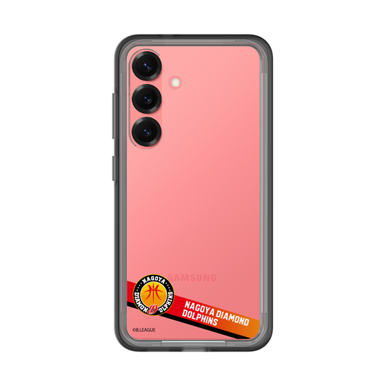 スリムプロテクションプレミアムケース［ B.LEAGUE - 名古屋ダイヤモンドドルフィンズ - ラインデザイン ］