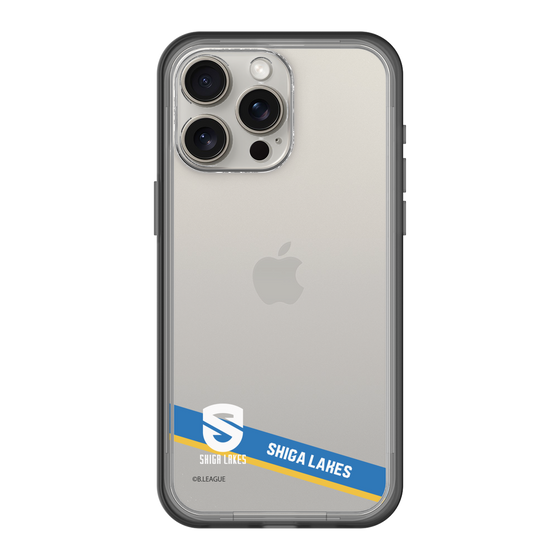 スリムプロテクションプレミアムケース［ B.LEAGUE - 滋賀レイクス - ラインデザイン ］