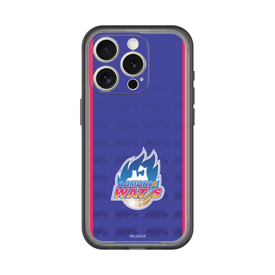 スリムプロテクションプレミアムケース［ B.LEAGUE - 青森ワッツ - ロゴデザイン ］