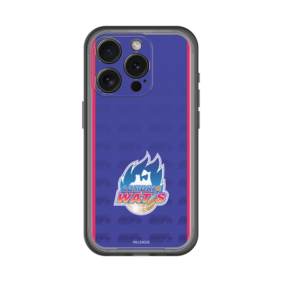 スリムプロテクションプレミアムケース［ B.LEAGUE - 青森ワッツ - ロゴデザイン ］