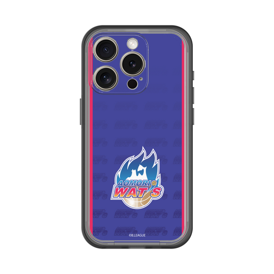 スリムプロテクションプレミアムケース［ B.LEAGUE - 青森ワッツ - ロゴデザイン ］