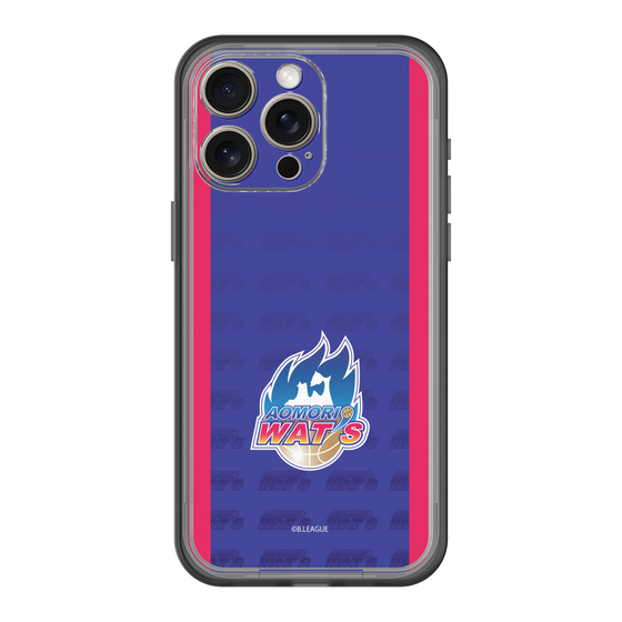 スリムプロテクションプレミアムケース［ B.LEAGUE - 青森ワッツ - ロゴデザイン ］